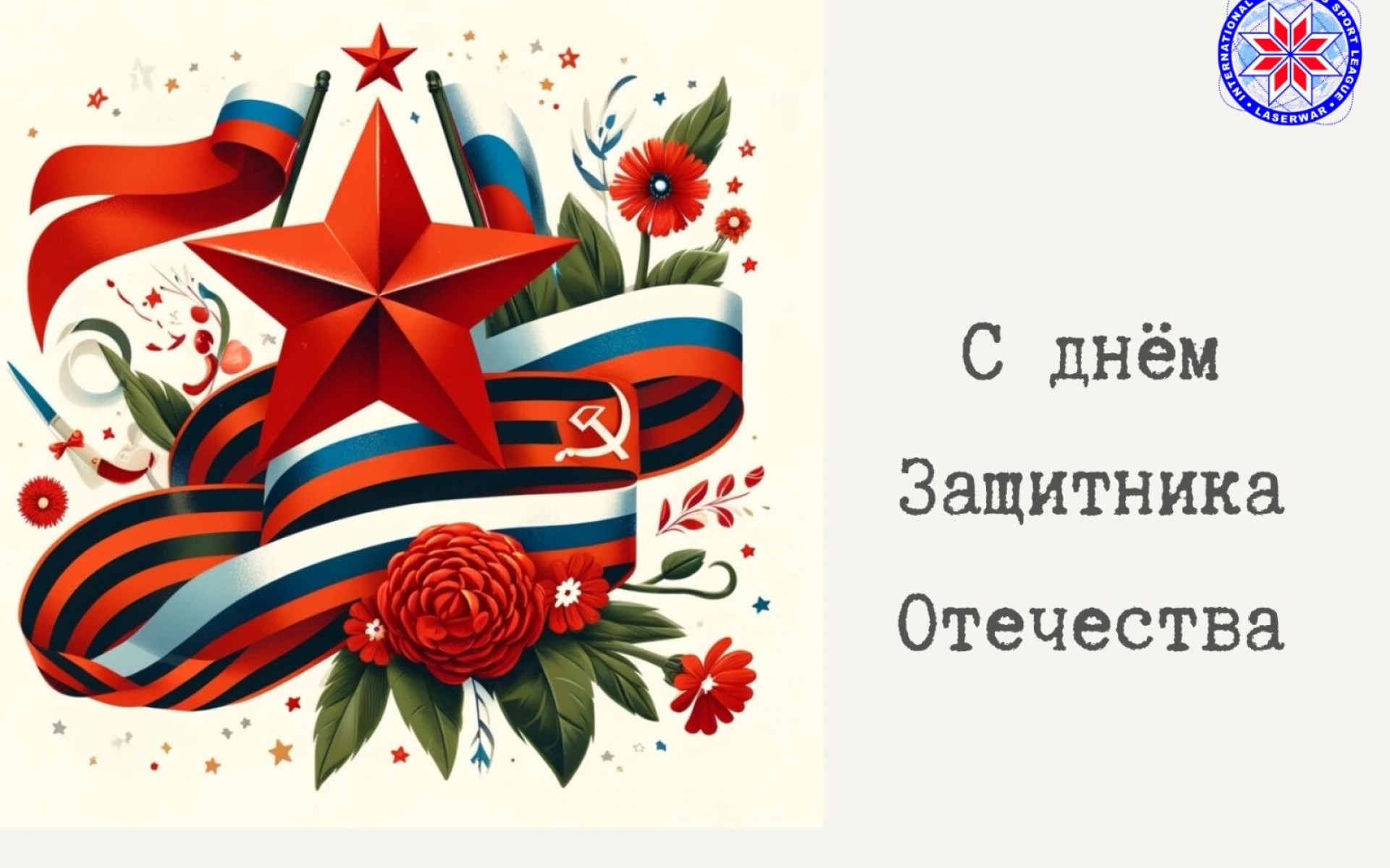 Дорогие мужчины, поздравляем вас с Днём Защитника Отечества!