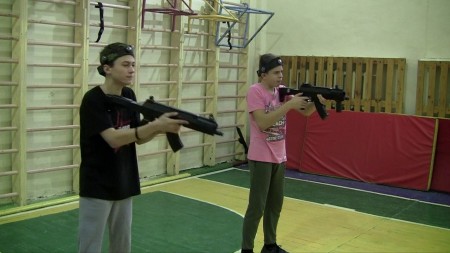 Тренировка в школе № 2, Смоленск
